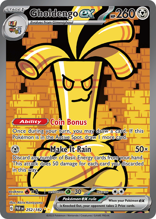 Gholdengo ex 252/182 - Reverse Holo