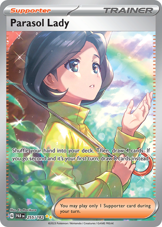 Parasol Lady 255/182 - Reverse Holo