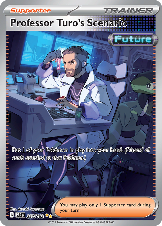 Professor Turo’s Scenario 257/182 - Reverse Holo