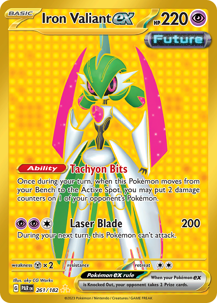 Iron Valiant ex 261/182 - Reverse Holo