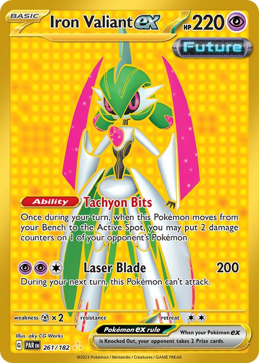 Iron Valiant ex 261/182 - Reverse Holo