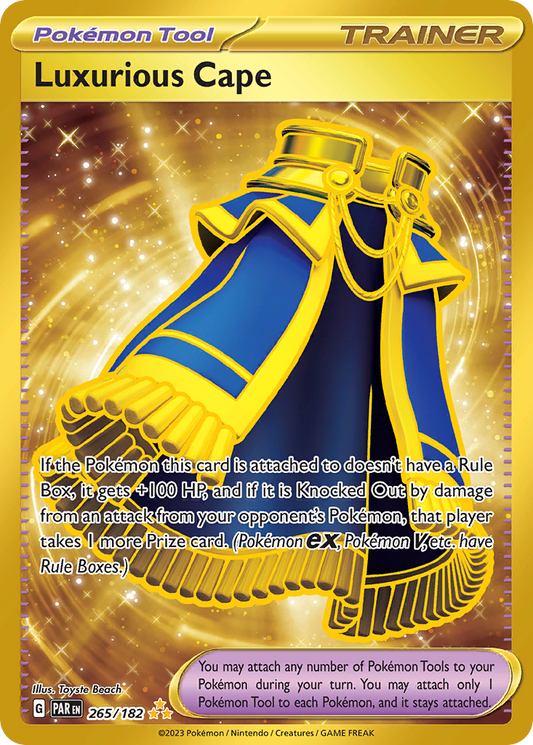 Luxurious Cape 265/182 - Reverse Holo