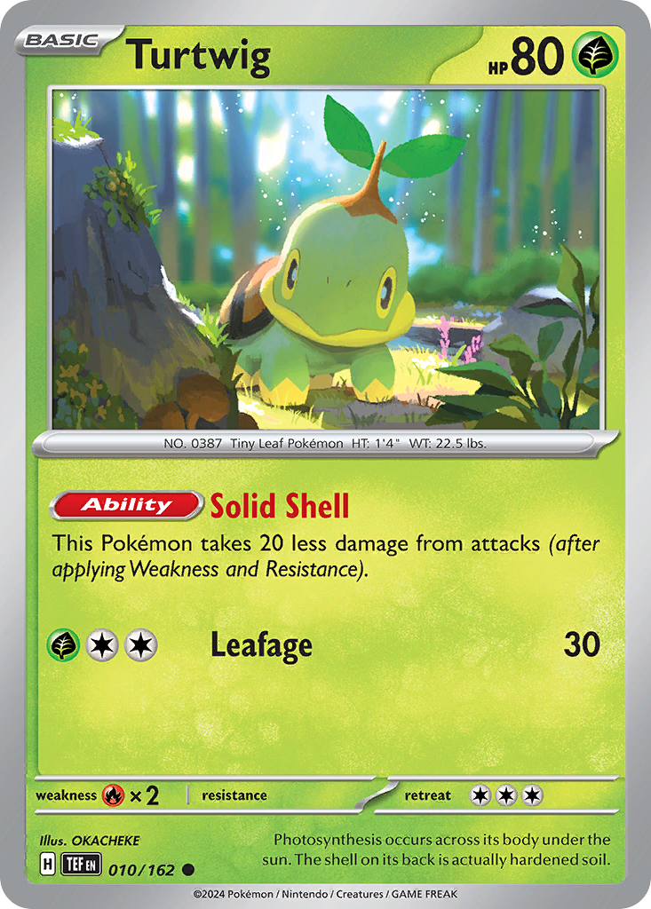 Turtwig 010/162 - Reverse Holo