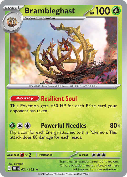 Brambleghast 021/162 - Reverse Holo