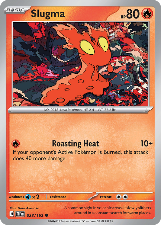 Slugma 028/162 - Reverse Holo