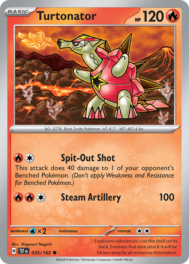 Turtonator 035/162 - Reverse Holo