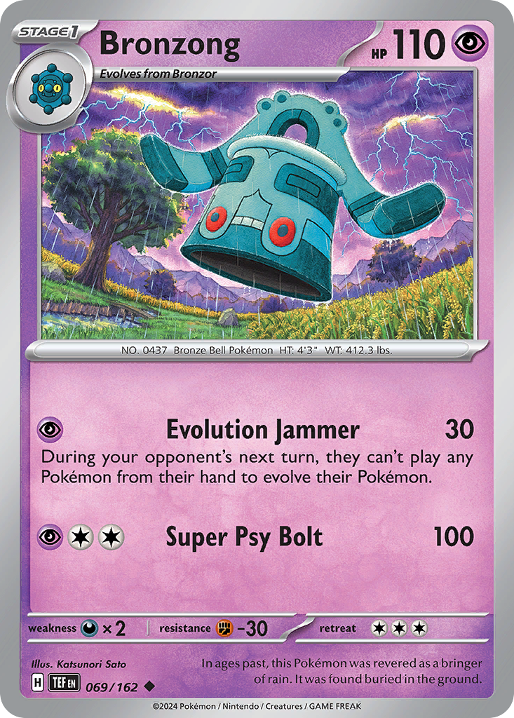 Bronzong 069/162 - Reverse Holo