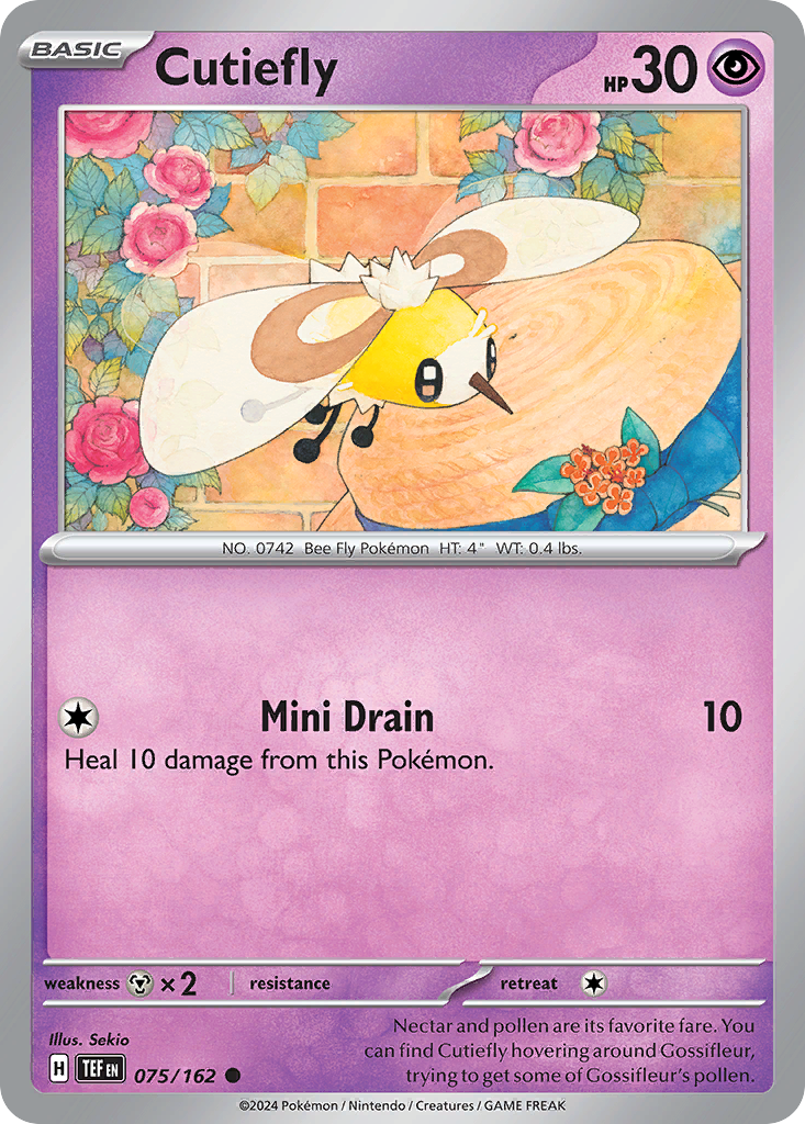 Cutiefly 075/162 - Reverse Holo