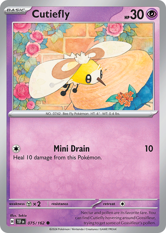 Cutiefly 075/162 - Reverse Holo