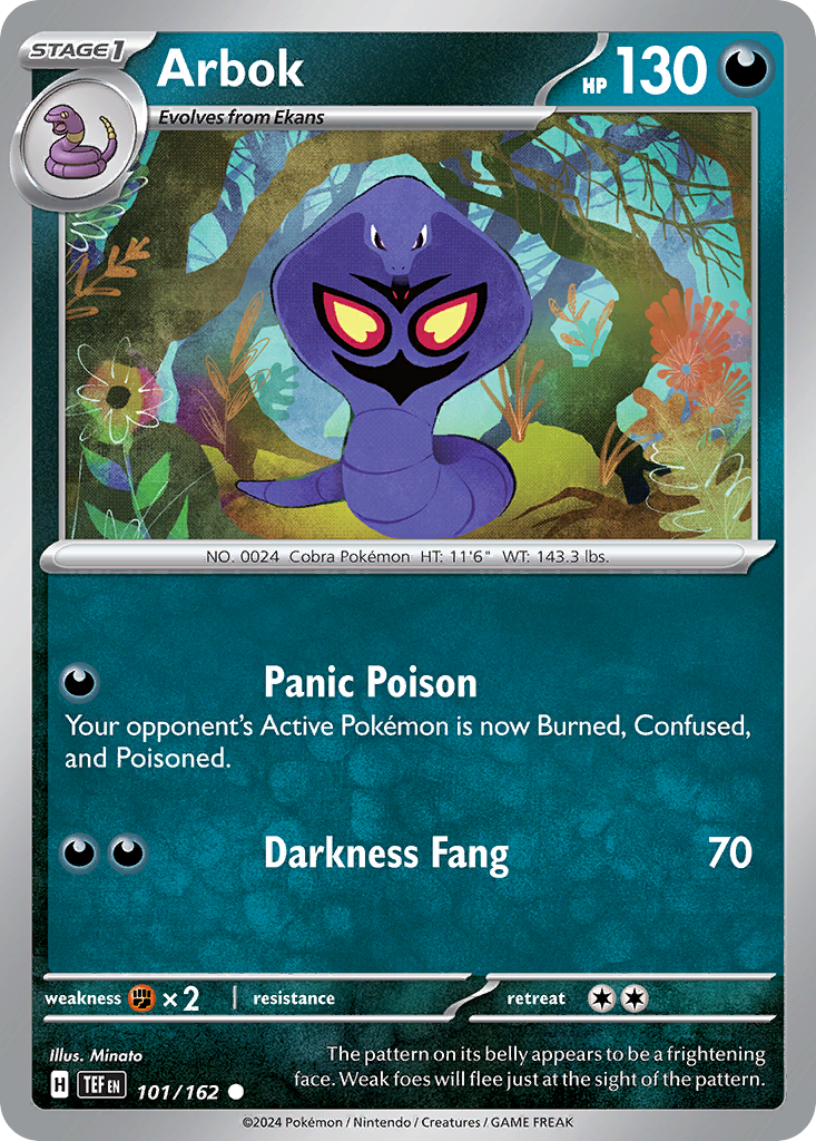 Arbok 101/162 - Reverse Holo