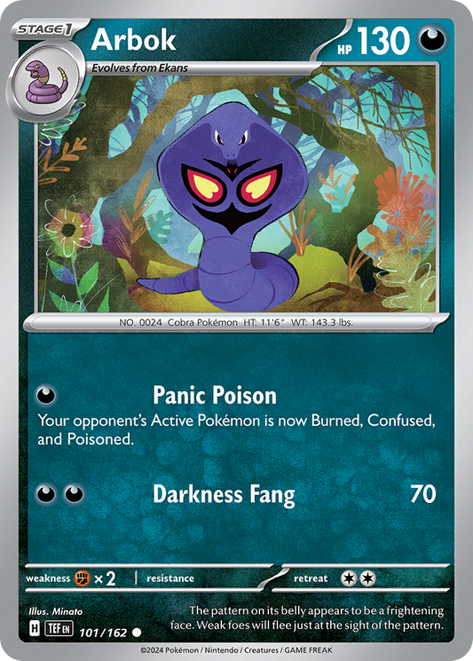 Arbok 101/162 - Reverse Holo