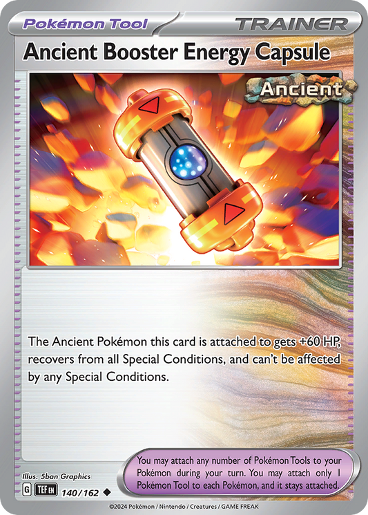 Ancient Booster Energy Capsule 140/162 - Reverse Holo