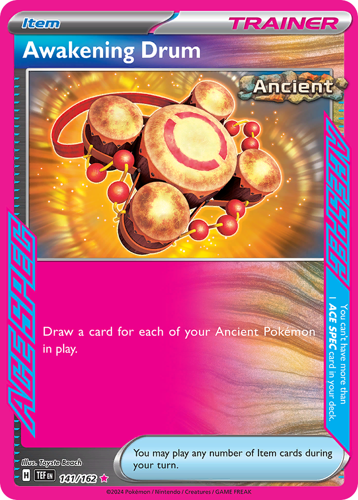 Awakening Drum 141/162 - Reverse Holo