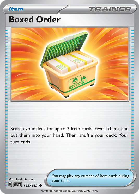 Boxed Order 143/162 - Reverse Holo