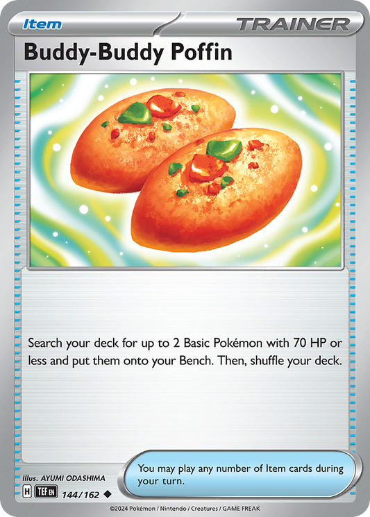 Buddy-Buddy Poffin 144/162 - Reverse Holo