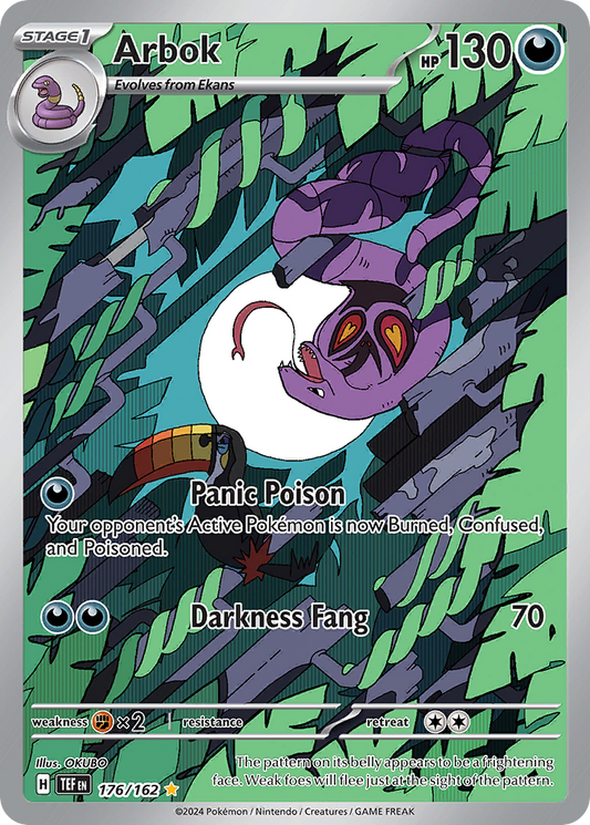Arbok 176/162 - Reverse Holo