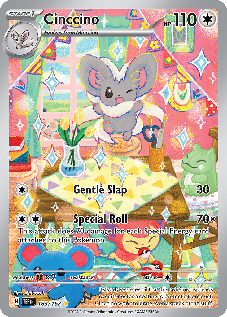 Cinccino 183/162 - Reverse Holo