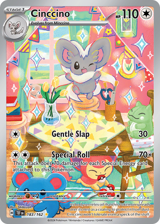 Cinccino 183/162 - Reverse Holo