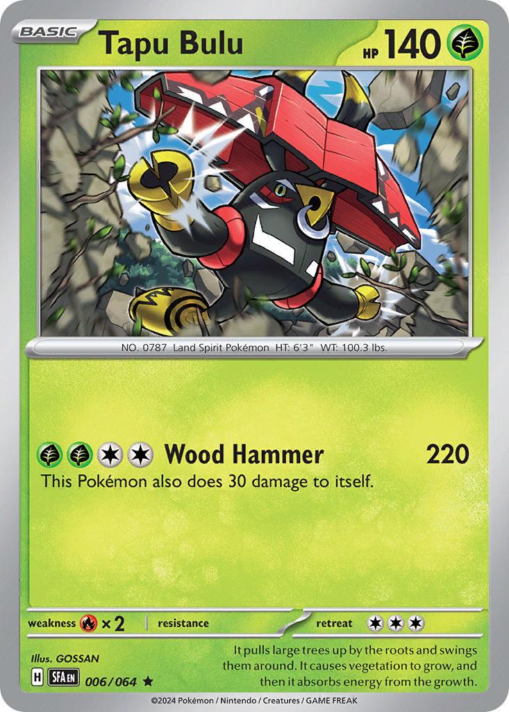 Tapu Bulu 006/064 - Reverse Holo