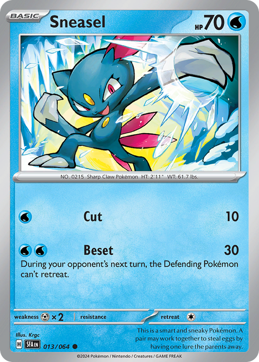 Sneasel 013/064 - Reverse Holo