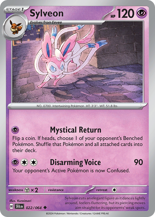 Sylveon 022/064 - Reverse Holo