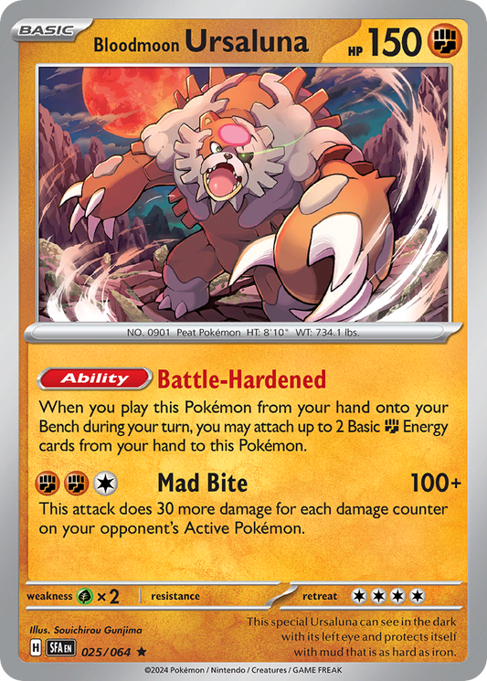 Bloodmoon Ursaluna 025/064 - Reverse Holo