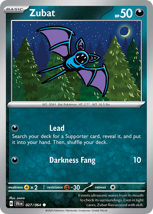 Zubat 027/064 - Reverse Holo