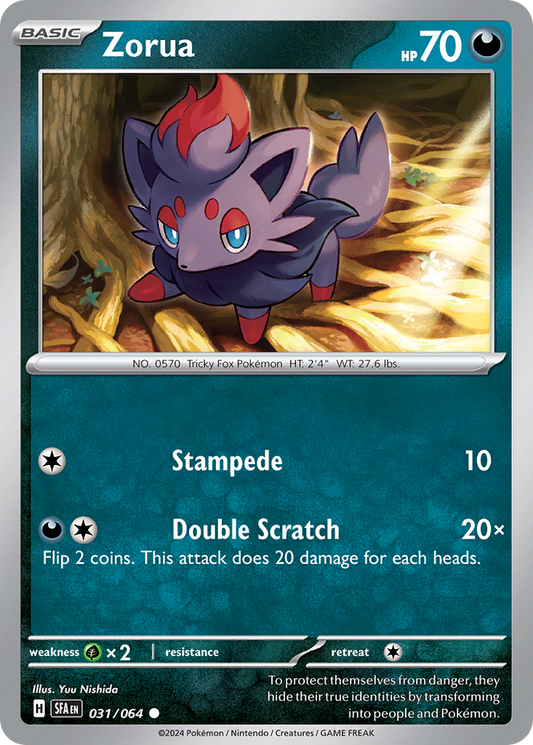 Zorua 031/064 - Reverse Holo