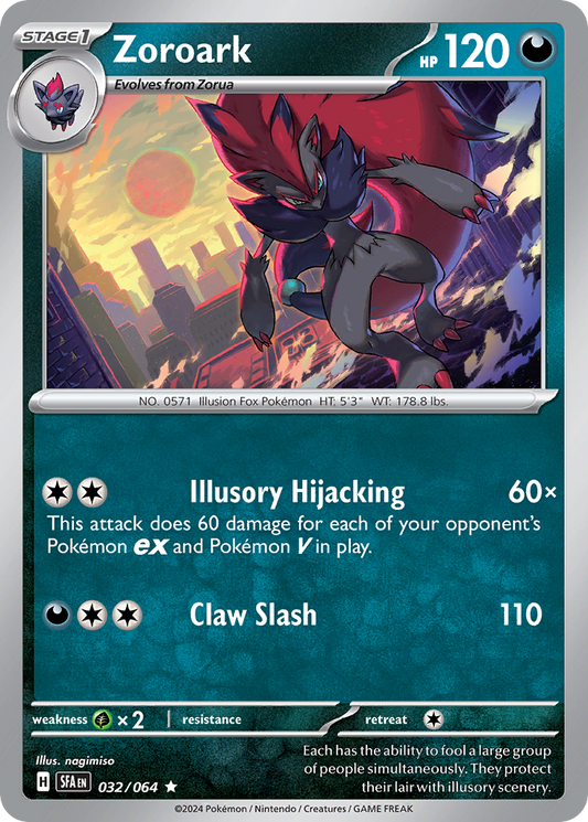 Zoroark 032/064 - Reverse Holo