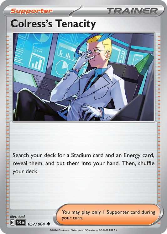 Colress’s Tenacity 057/064 - Reverse Holo