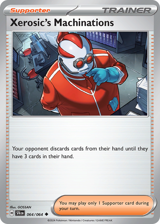 Xerosic’s Machinations 064/064 - Reverse Holo