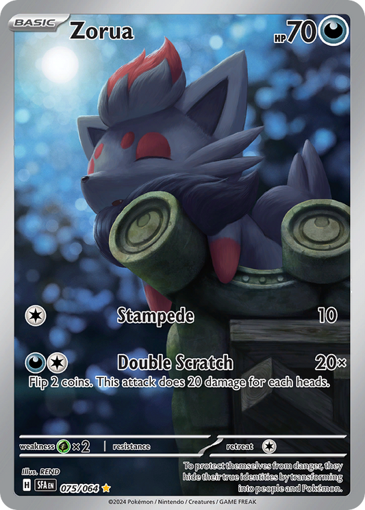 Zorua 075/064 - Reverse Holo