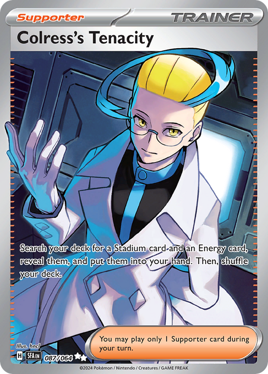 Colress’s Tenacity 087/064 - Reverse Holo