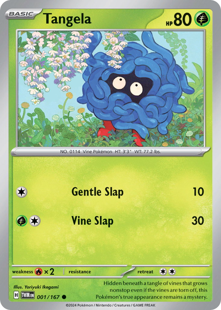 Tangela 001/167 - Reverse Holo