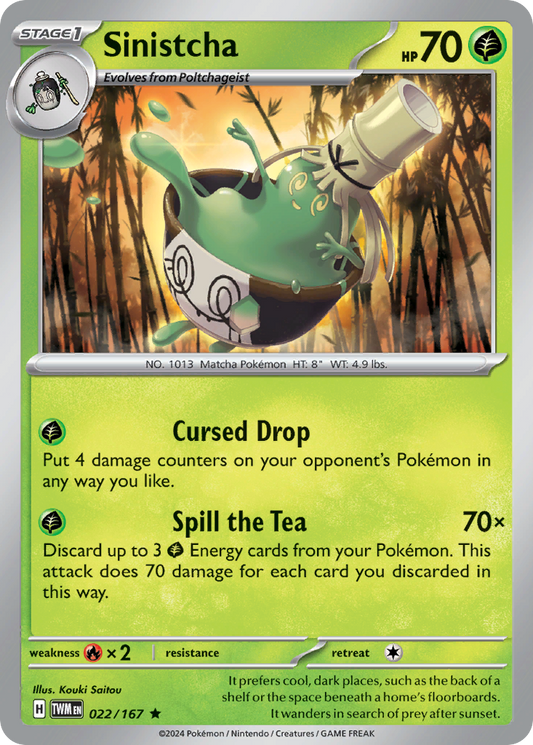 Sinistcha 022/167 - Reverse Holo