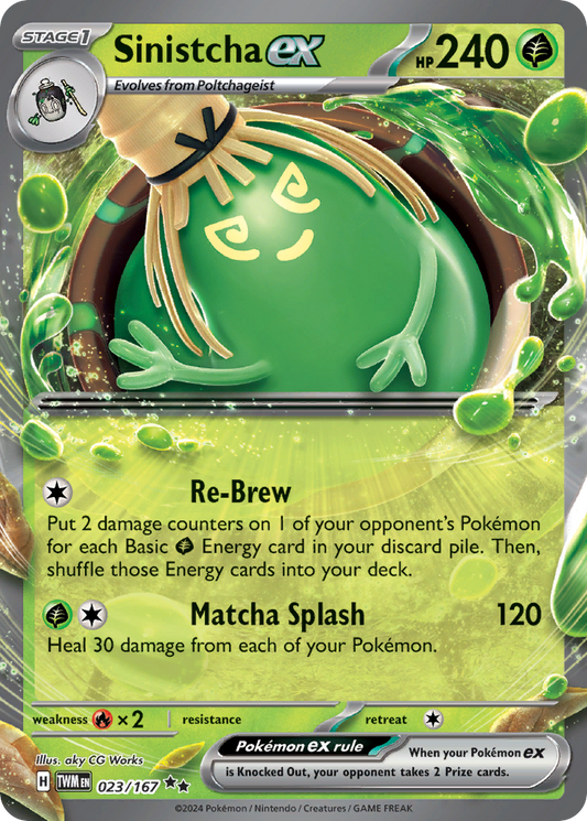 Sinistcha ex 023/167 - Reverse Holo