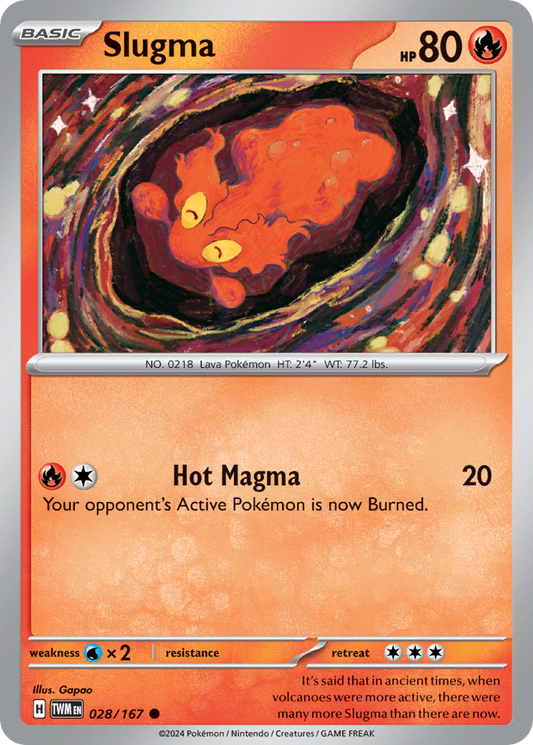 Slugma 028/167 - Reverse Holo