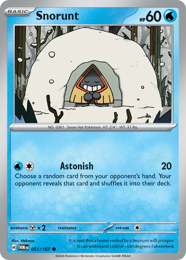 Snorunt 051/167 - Reverse Holo