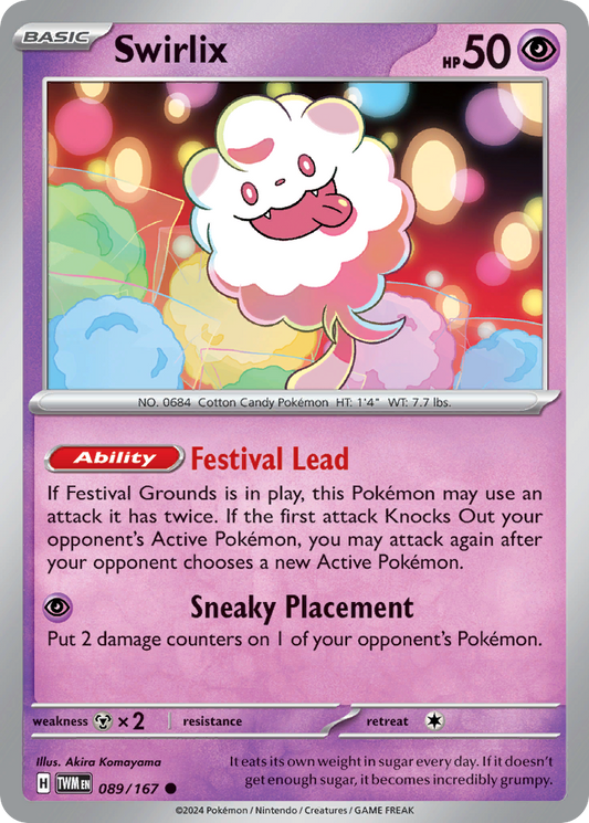 Swirlix 089/167 - Reverse Holo