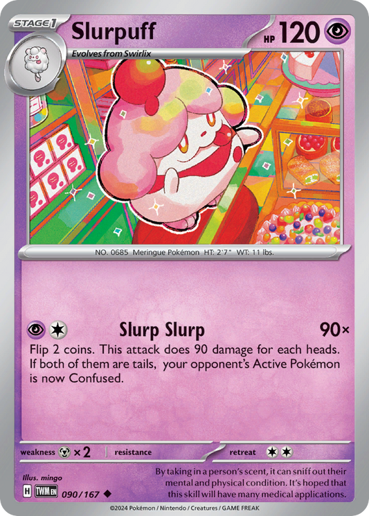 Slurpuff 090/167 - Reverse Holo
