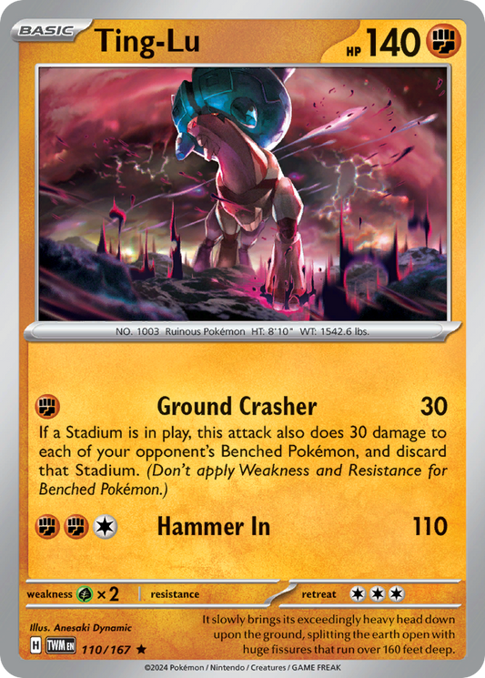 Ting-Lu 110/167 - Reverse Holo