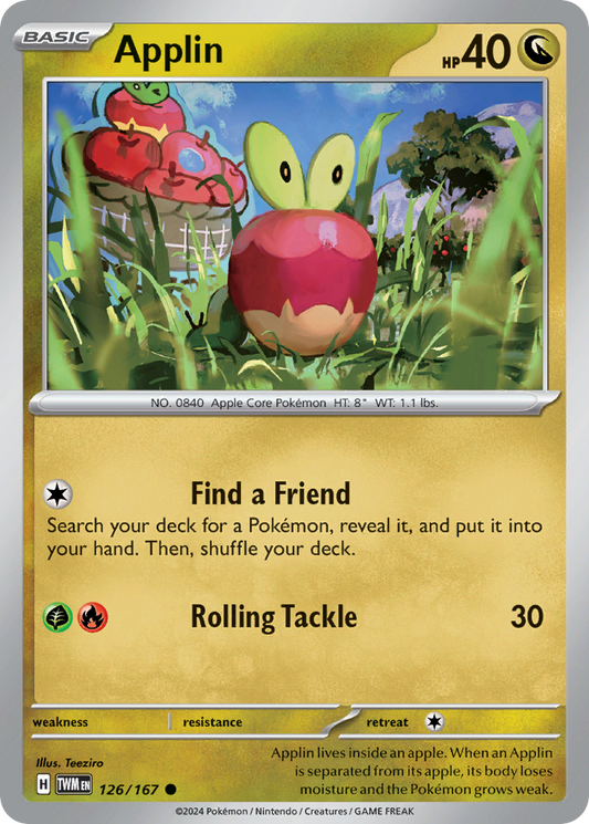 Applin 126/167 - Reverse Holo
