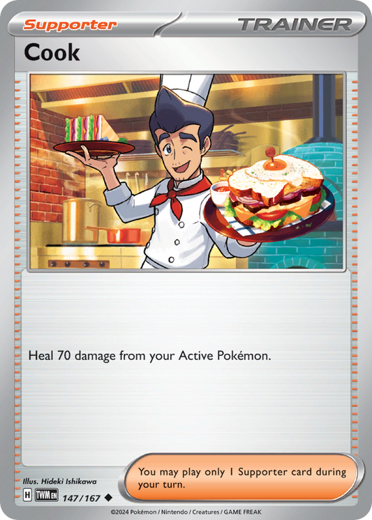 Cook 147/167 - Reverse Holo