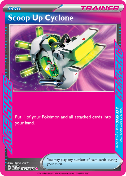 Scoop Up Cyclone 162/167 - Reverse Holo