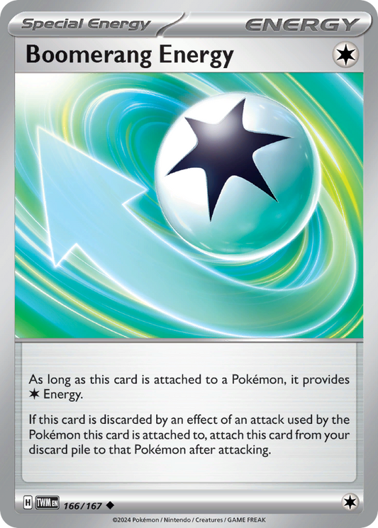 Boomerang Energy 166/167 - Reverse Holo