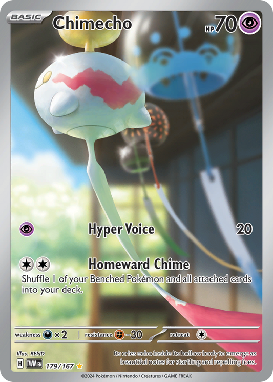 Chimecho 179/167 - Reverse Holo