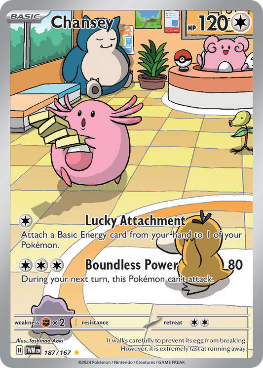 Chansey 187/167