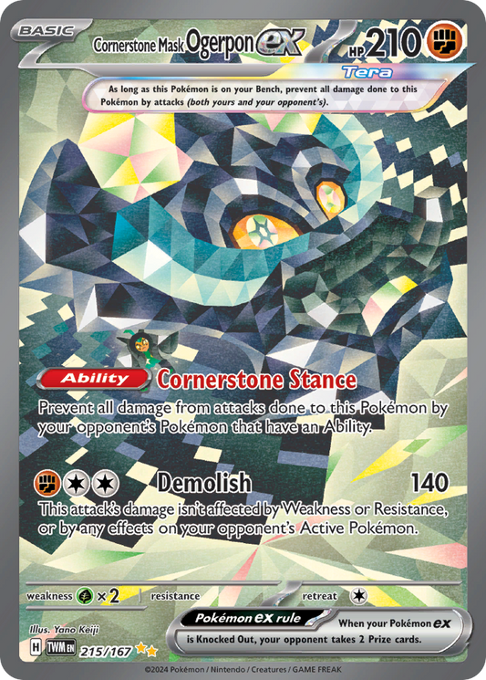 Cornerstone Mask Ogerpon ex 215/167