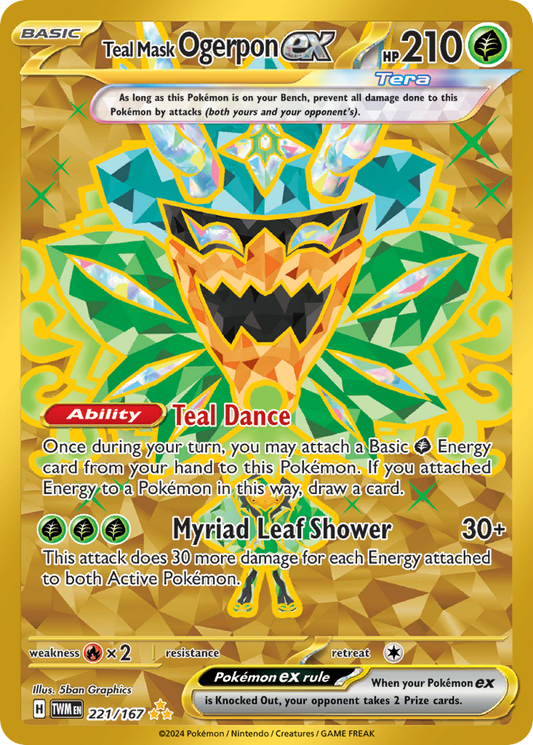 Teal Mask Ogerpon ex 221/167