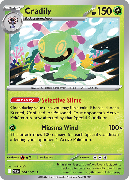 Cradily 006/142 - Reverse Holo